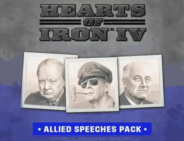 Купить Hearts of Iron IV: Allied Speeches Pack - изображение