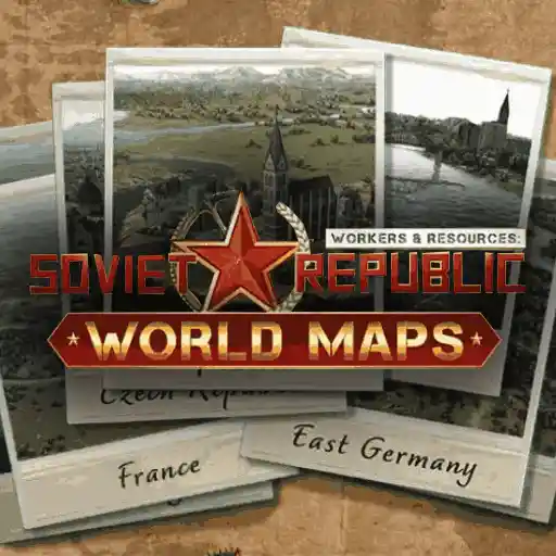 Купить Workers & Resources: Soviet Republic - World Maps - изображение