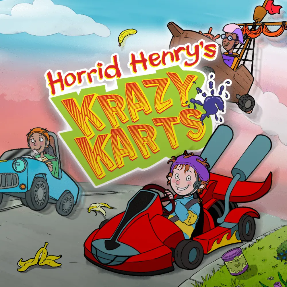 Купить Horrid Henry's Krazy Karts - изображение