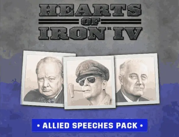 Купить Hearts of Iron IV: Allied Speeches Pack - изображение