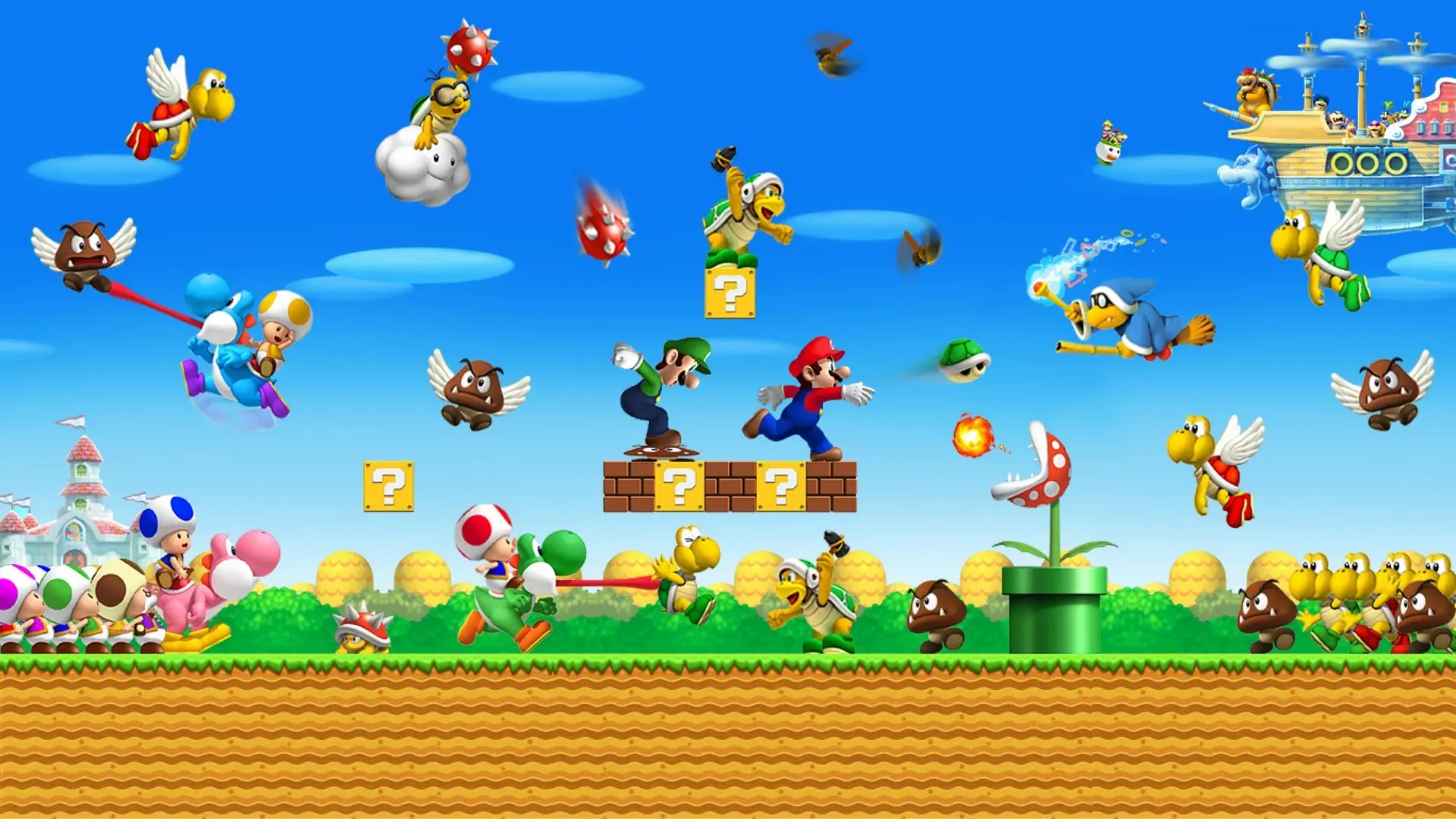 Лучшие игры всех времен. Часть 5. Super Mario Bros. Спаси принцессу! - изображение