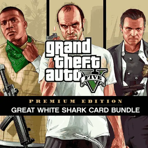 Купить Grand Theft Auto V Enhanced & Great White Shark Card - изображение