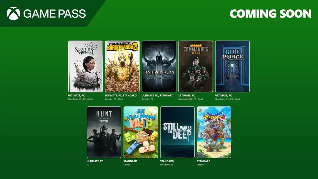 South of Midnight, Borderlands 3 и новая Commandos — Xbox Game Pass в апреле - изображение