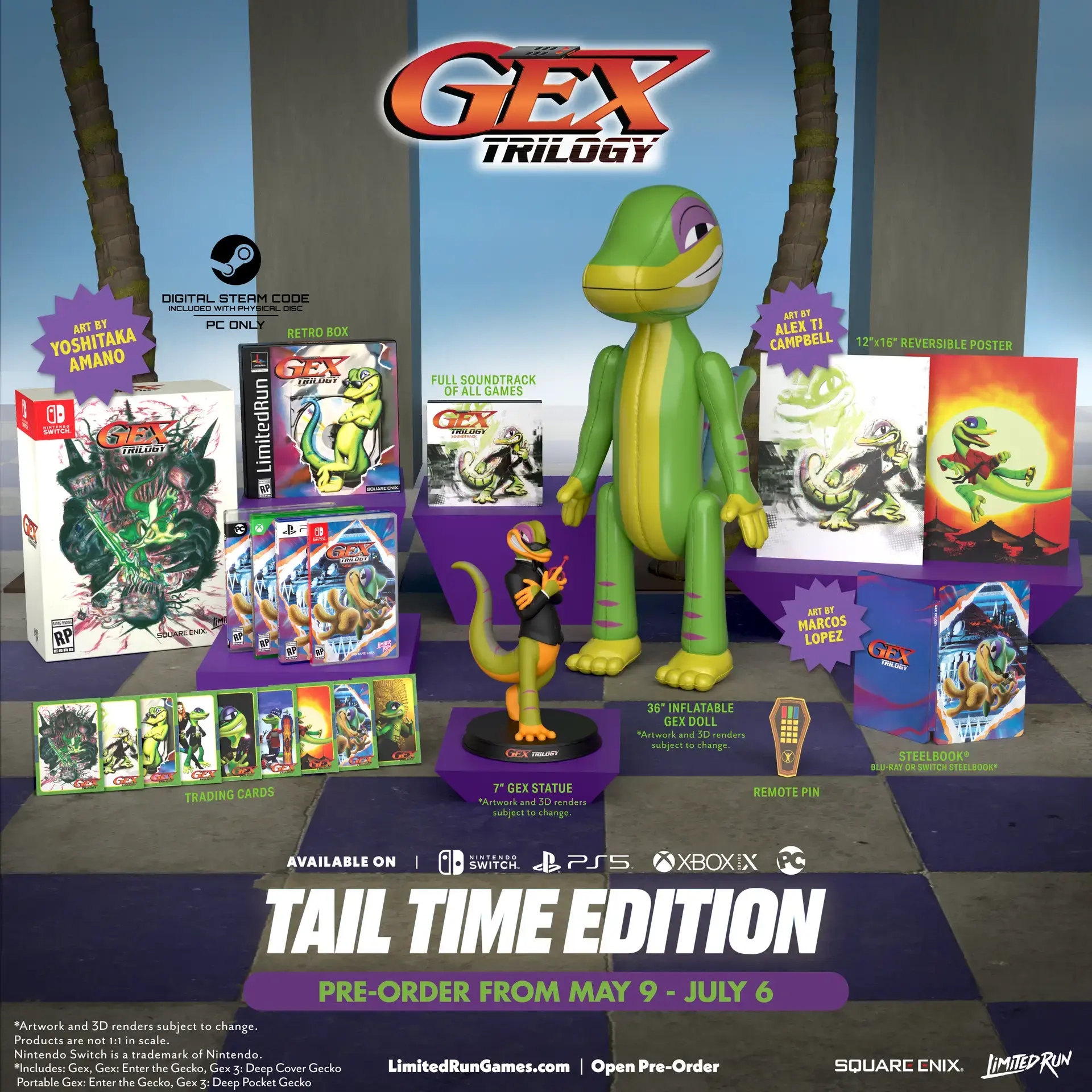 Переиздание платформеров Gex выйдет 16 июня - изображение