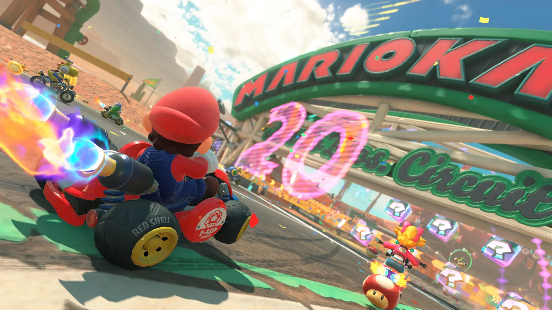 Nintendo отрицает использование ИИ в Mario Kart World - изображение