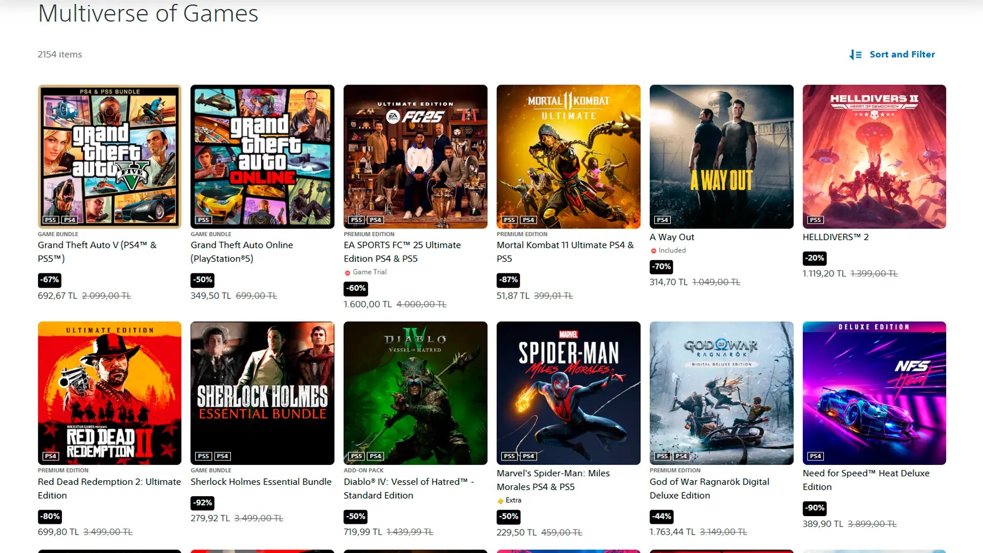 В PS Store началась распродажа Multiverse of Games - изображение