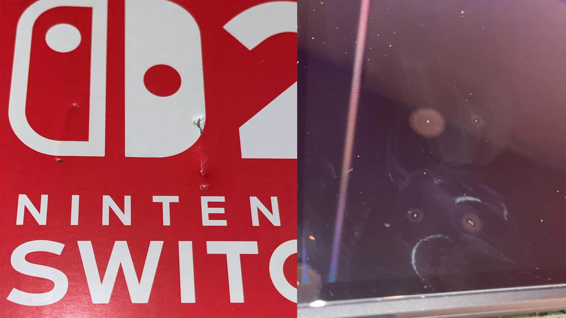 Ритейлер продаёт Switch 2 с дырявыми экранами - изображение