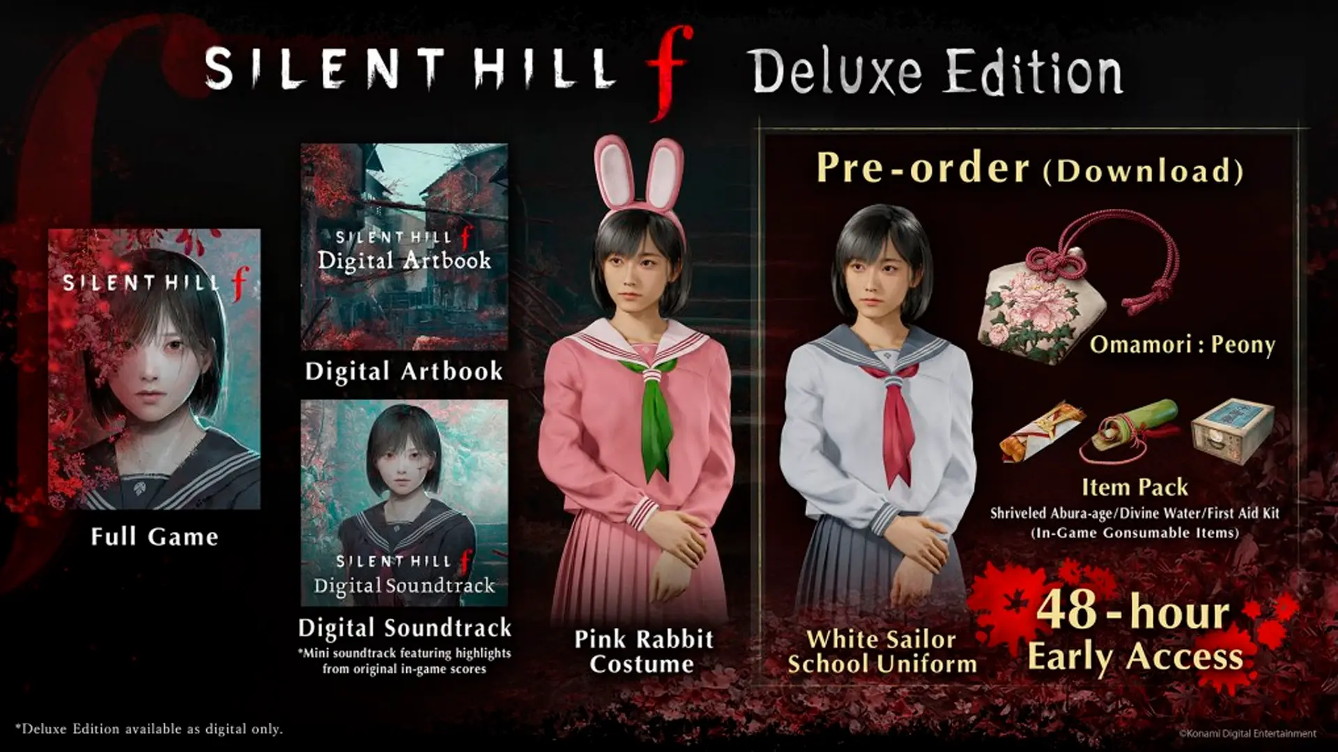 KONAMI раскрыла бонусы за предзаказ Silent Hill f - изображение