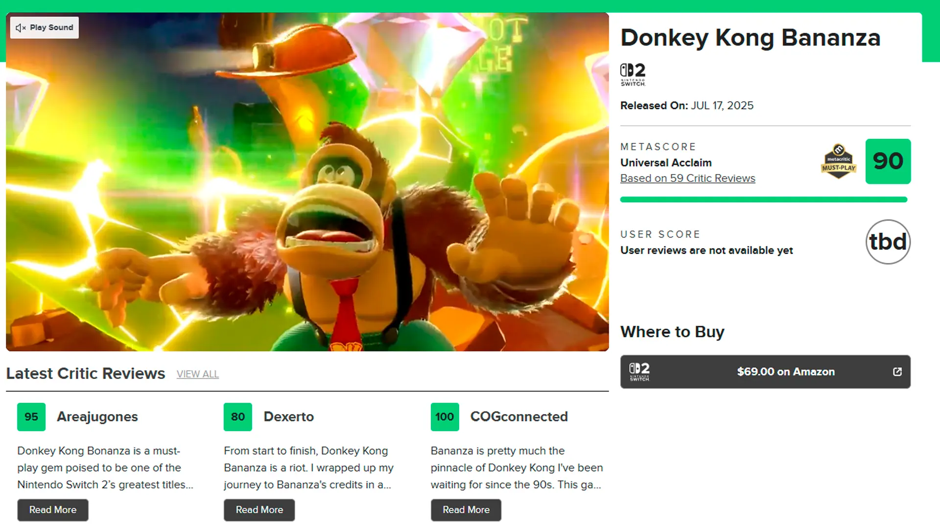 Журналисты остались в восторге от Donkey Kong Bananza - изображение