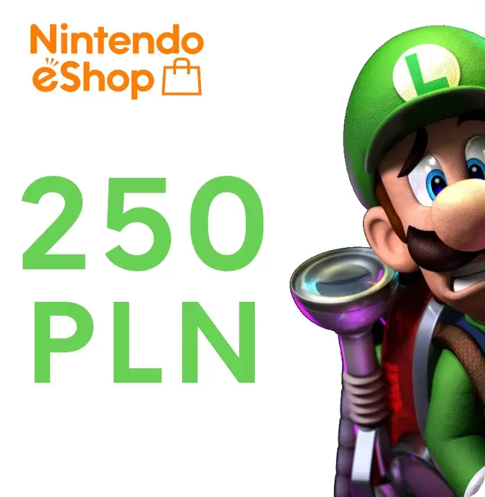 Купить Карта оплаты Nintendo eShop 250 zl (Польша) - изображение