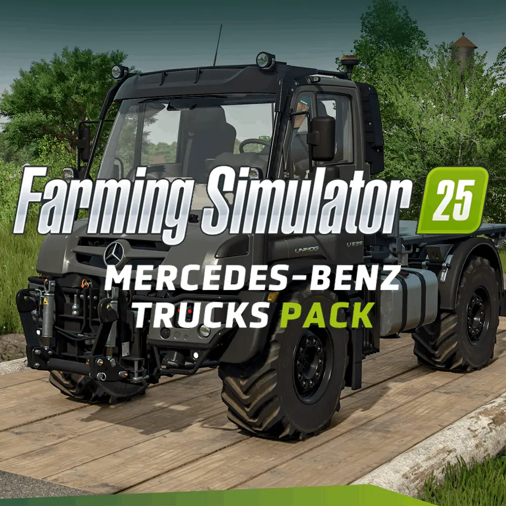 Купить Farming Simulator 25 - Mercedes-Benz Trucks Pack - изображение