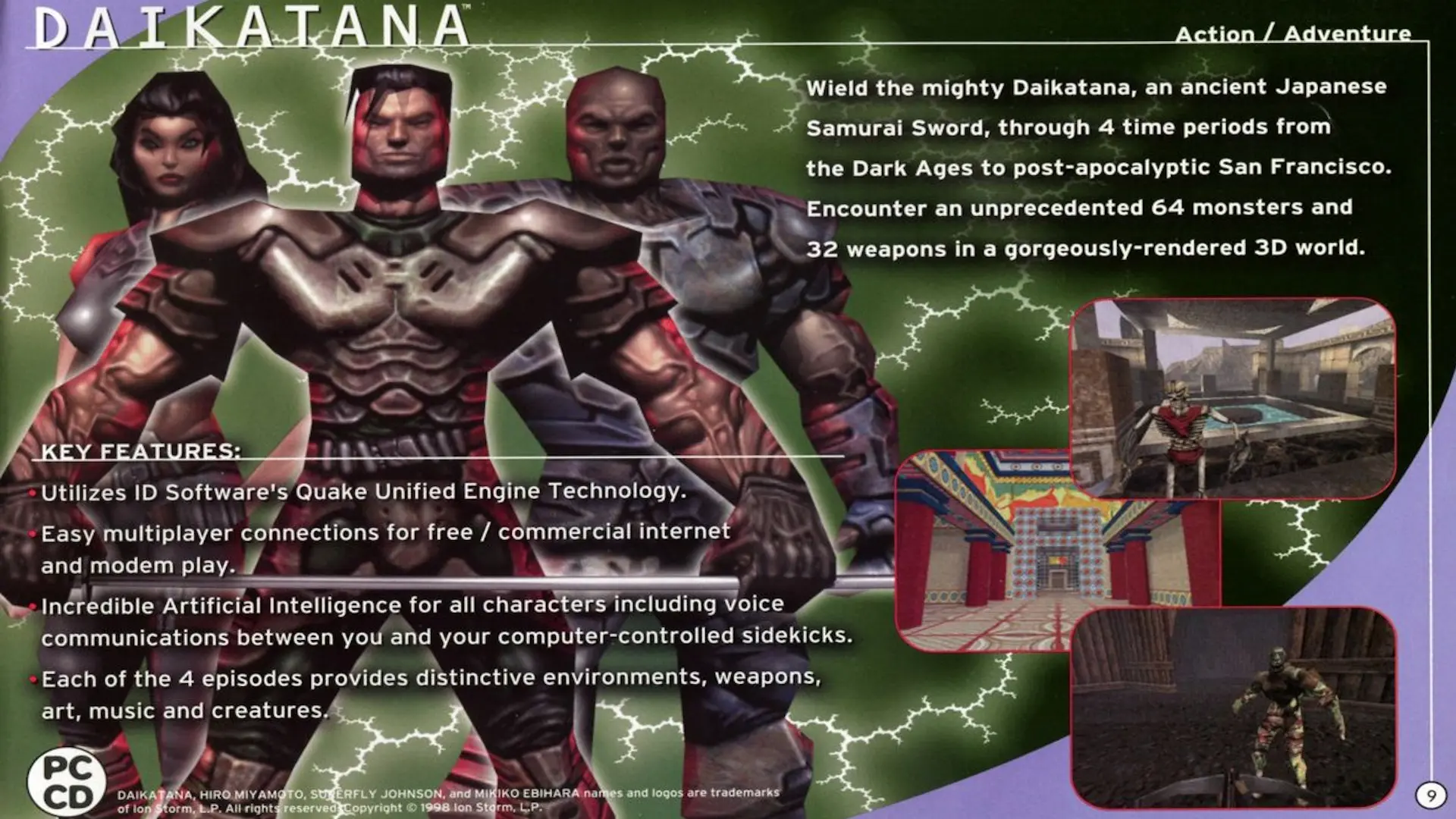 Худшие игры всех времён. Часть 27. Daikatana - изображение