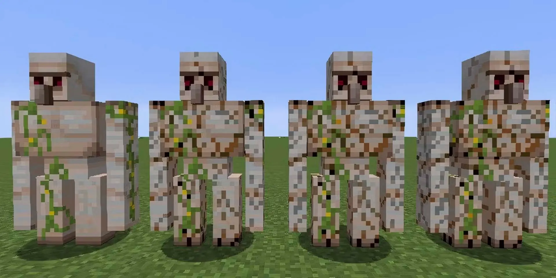 Minecraft. Как сделать железного голема: функции и крафт - изображение