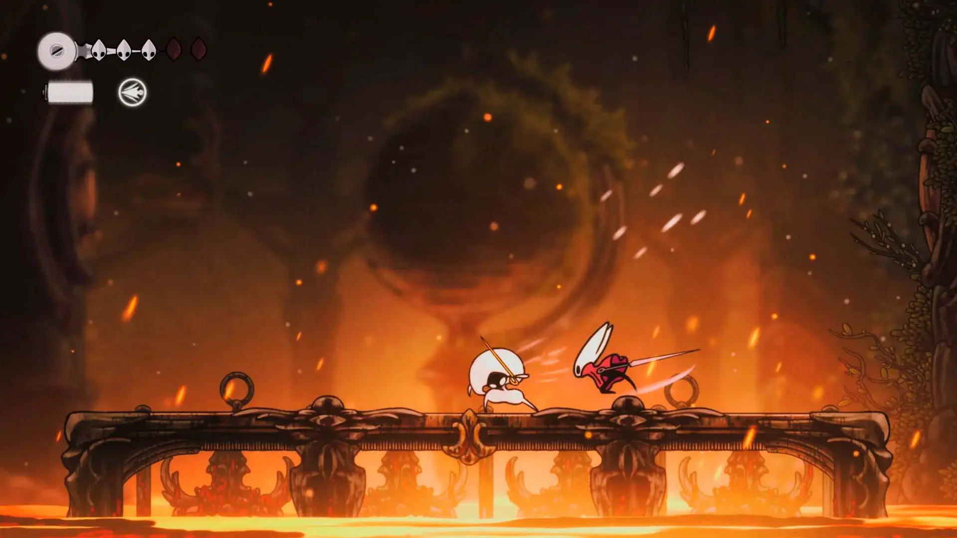 Hollow Knight: Silksong.  Как пережить дуэль с Лейс в Глубоких доках - изображение