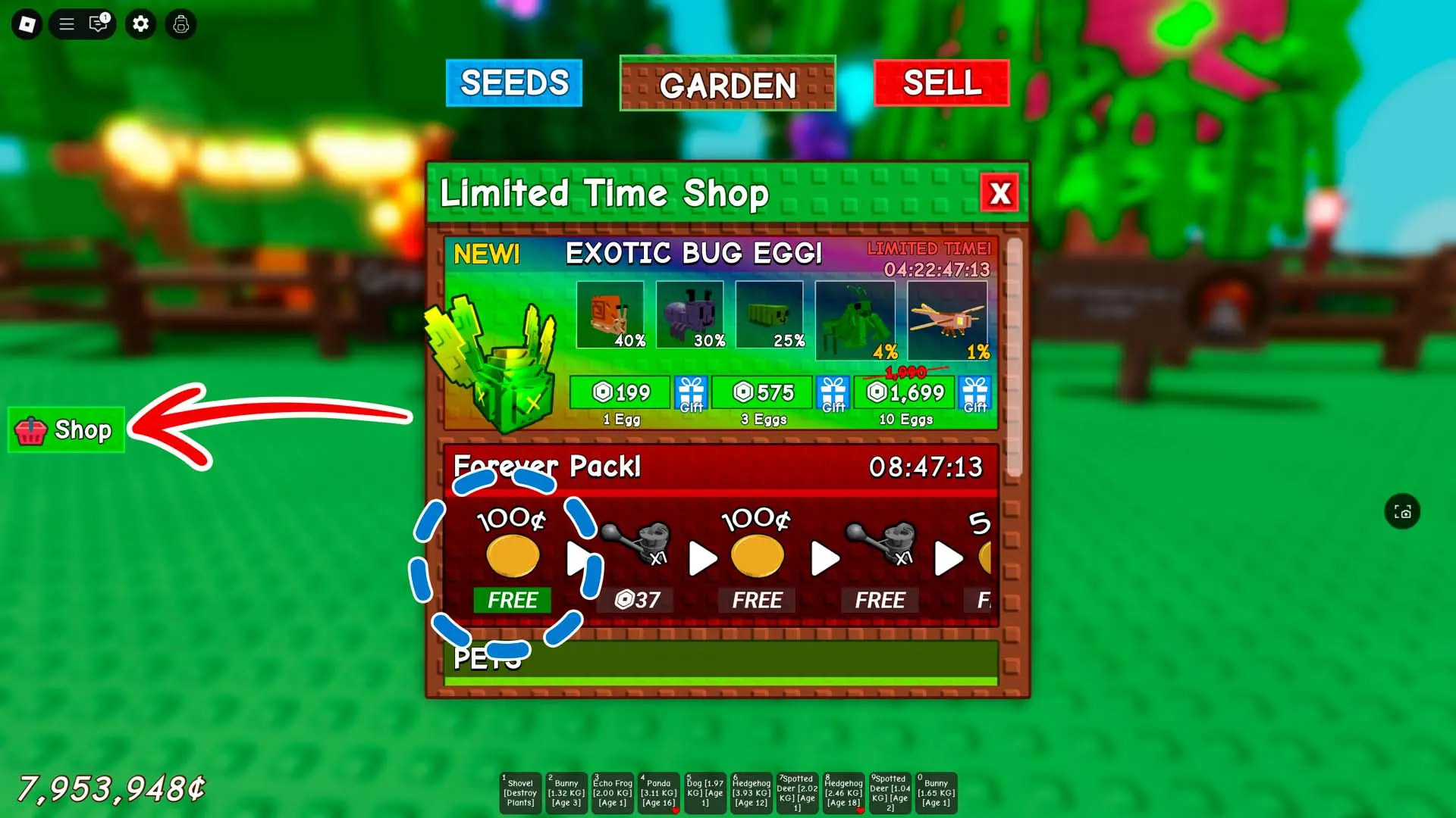 Grow a Garden. Первый урожай: быстрый доход и стартовый разгон - изображение