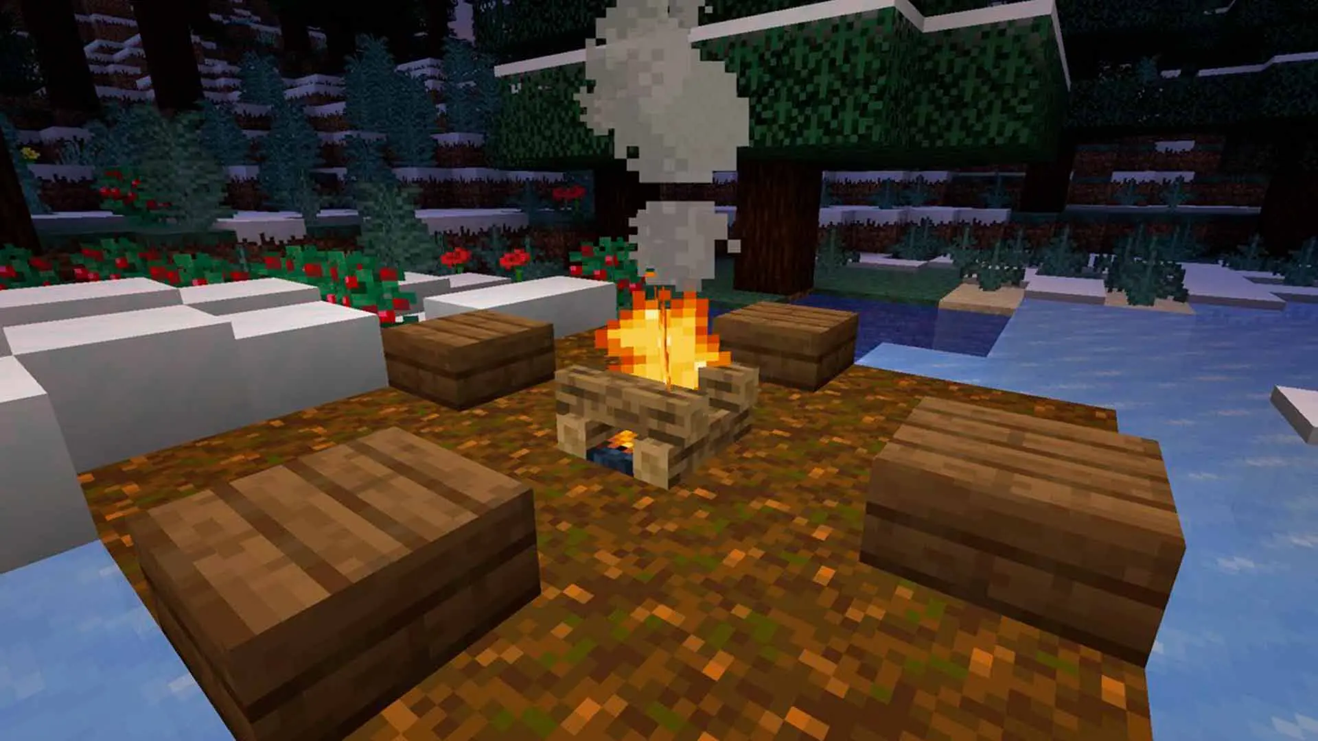 Minecraft. Как сделать факел: полный гайд по освещению в режиме выживания - изображение