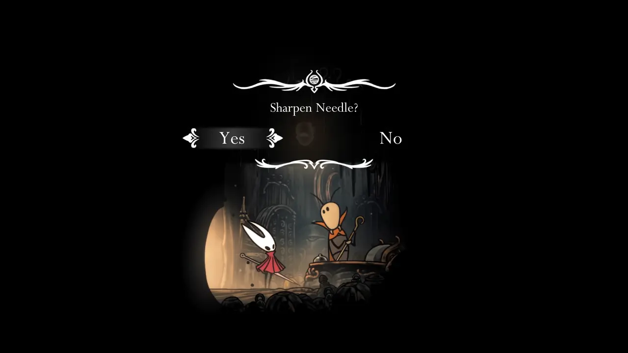 Hollow Knight: Silksong. Как прокачать иглу? - изображение