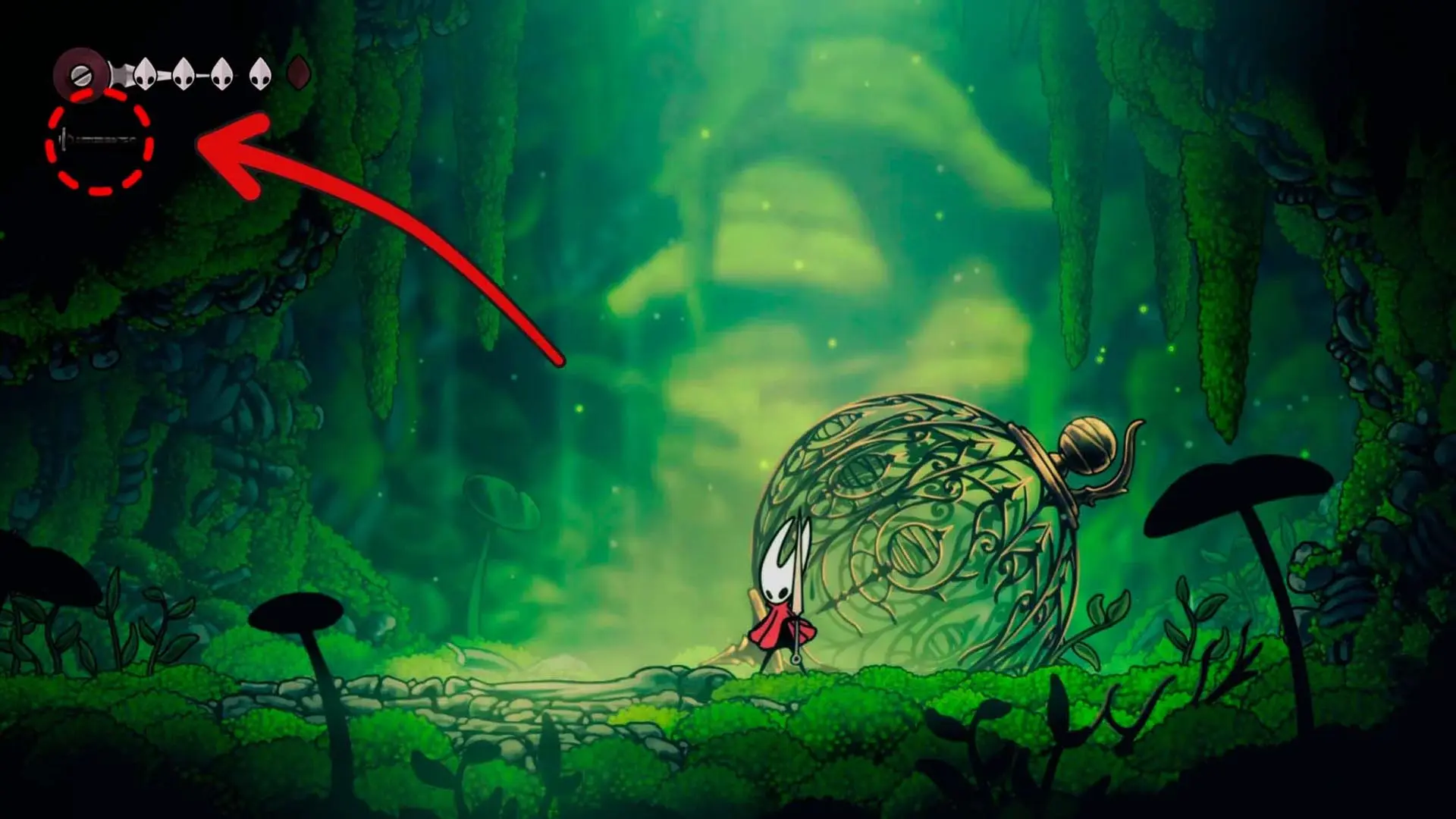 Hollow Knight: Silksong. Туториал по Moss Grotto без паники - изображение