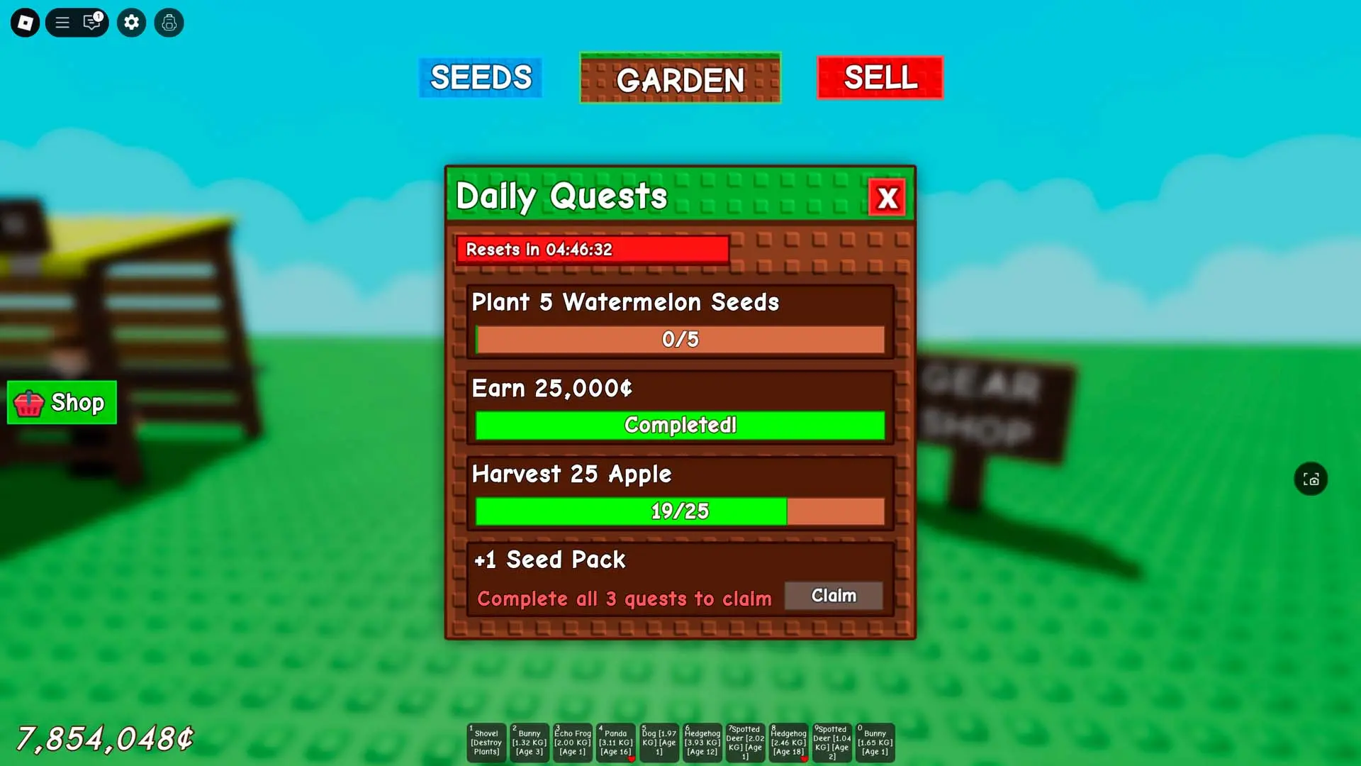 Grow a Garden. Первый урожай: быстрый доход и стартовый разгон - изображение
