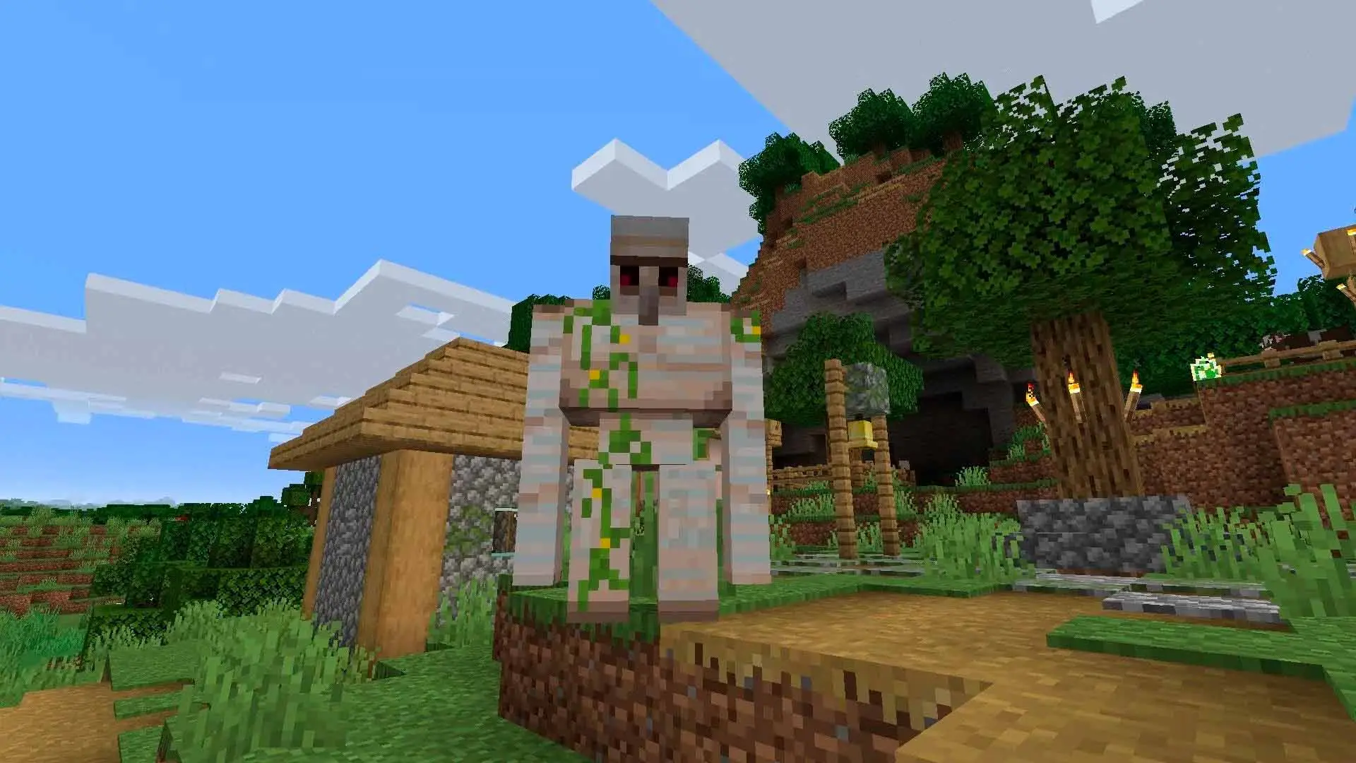 Minecraft. Как сделать железного голема: функции и крафт - изображение