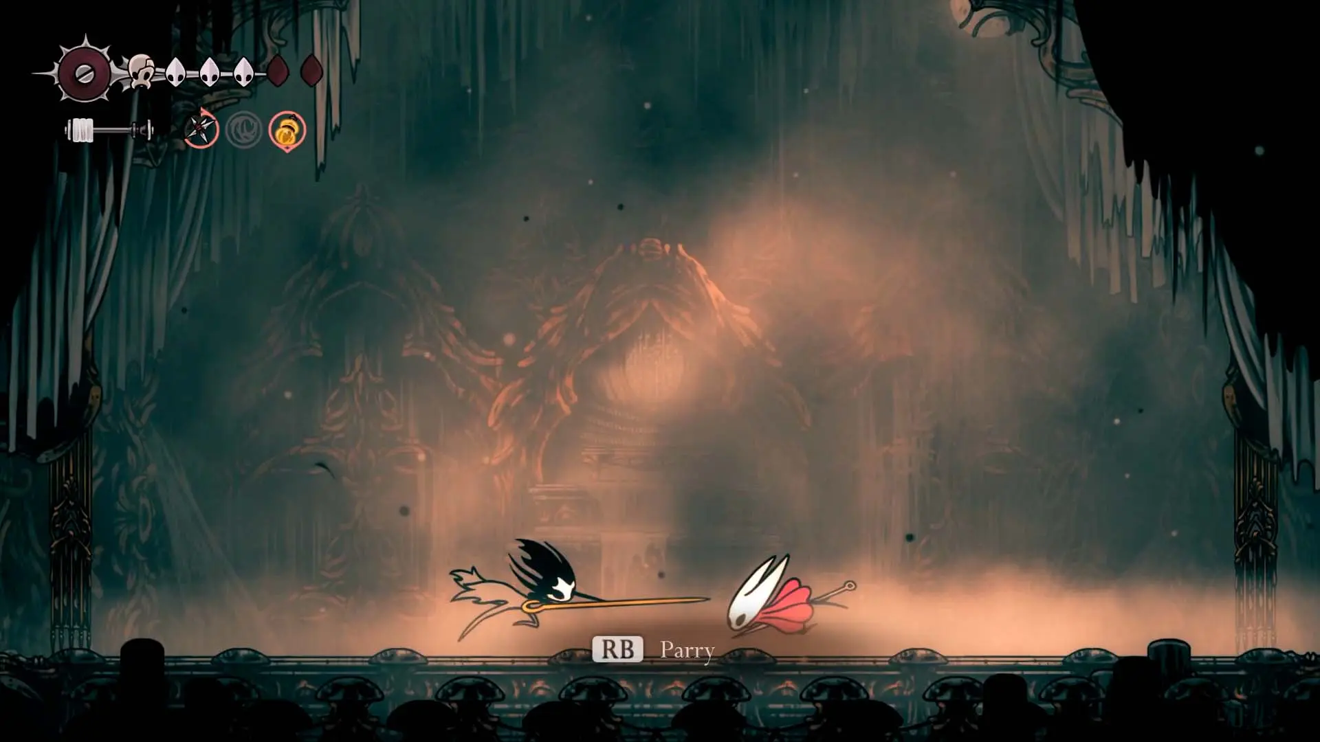 Hollow Knight: Silksong. Фантом из Тумана: как пройти дуэль - изображение