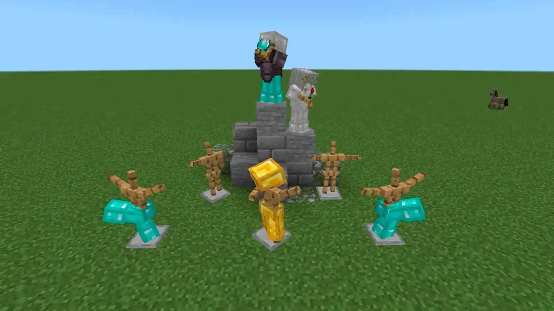 Minecraft. Как скрафтить стойку для брони и выжать из неё максимум - изображение