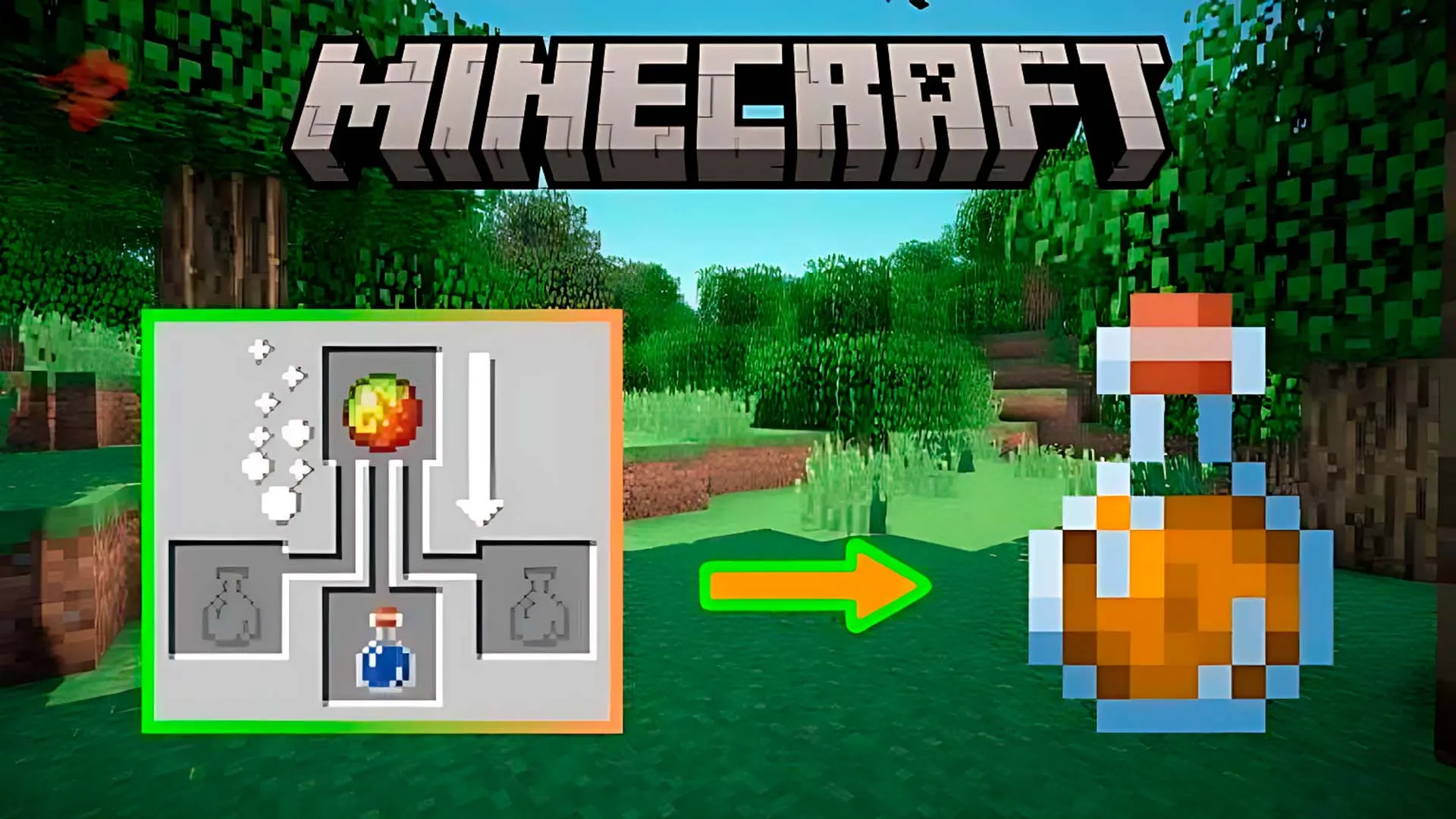Minecraft. Зелье огнестойкости: как сварить и использовать - изображение