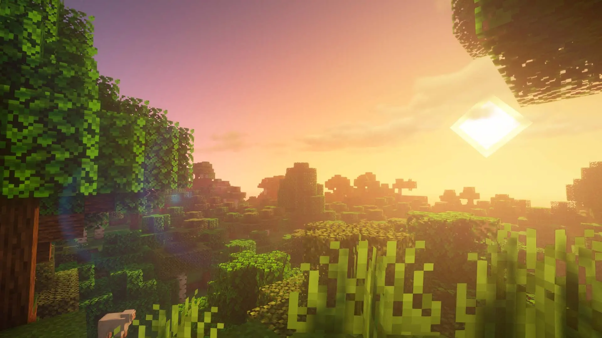 Minecraft. Как взять факел в левую руку - изображение