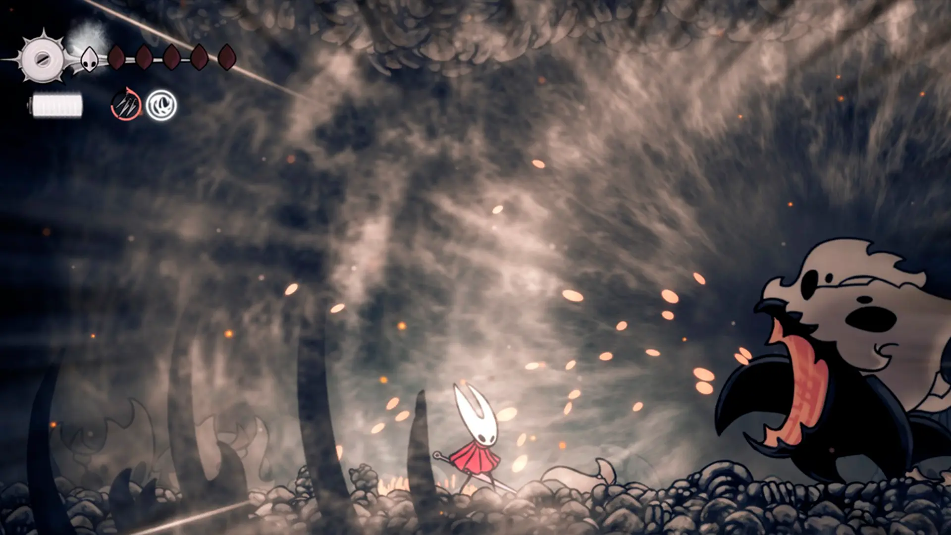 Hollow Knight: Silksong. Как победить Тирана Черепа - изображение