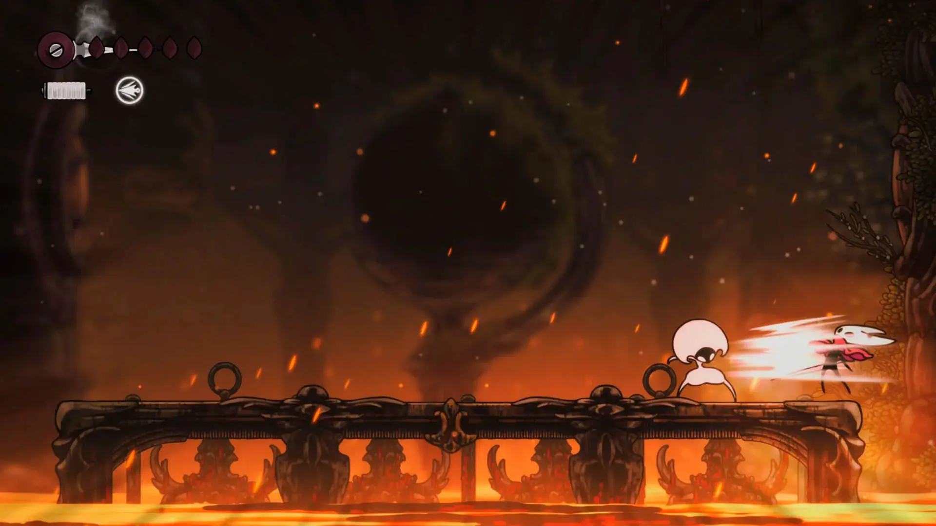 Hollow Knight: Silksong.  Как пережить дуэль с Лейс в Глубоких доках - изображение