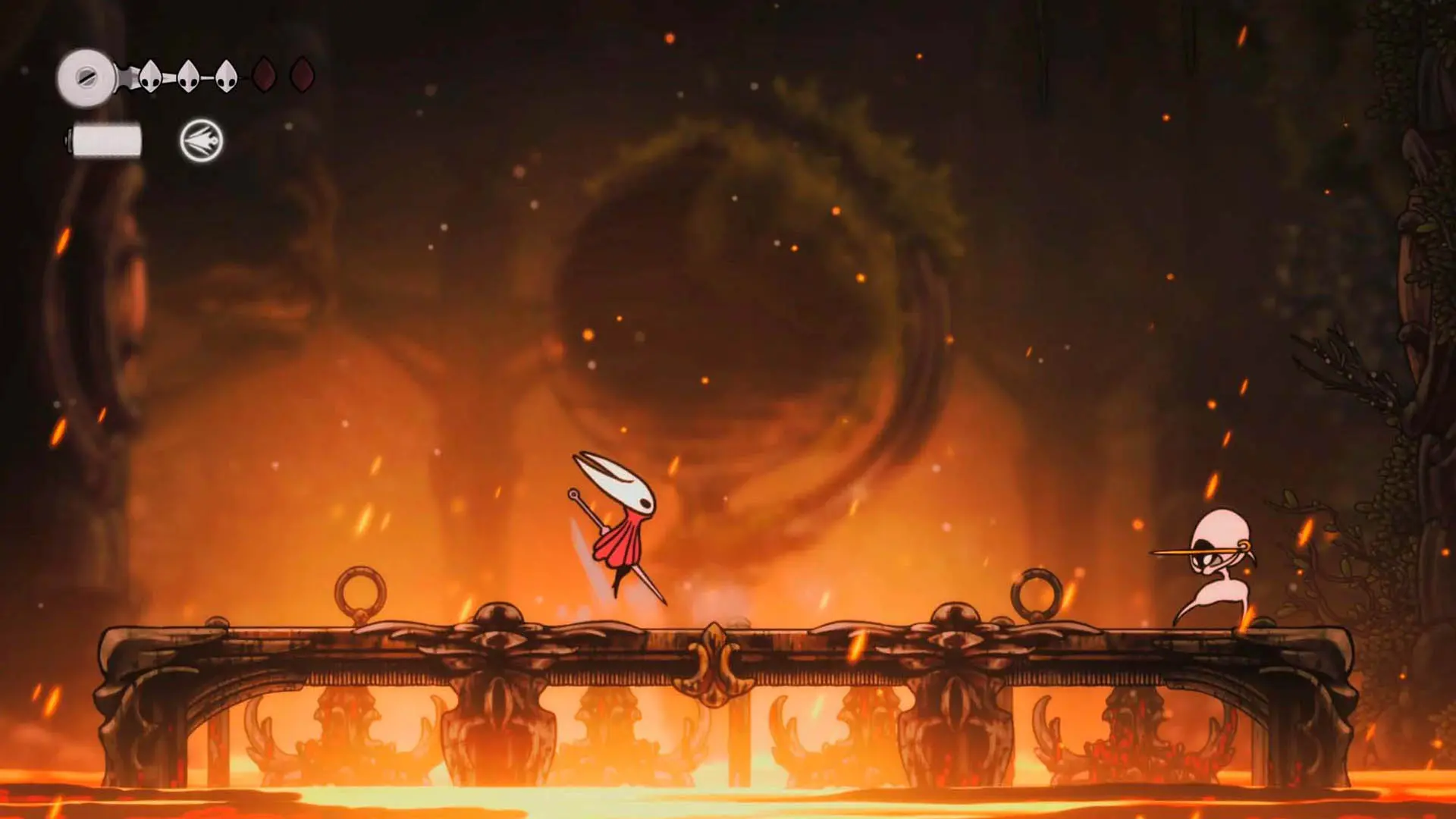 Hollow Knight: Silksong.  Как пережить дуэль с Лейс в Глубоких доках - изображение