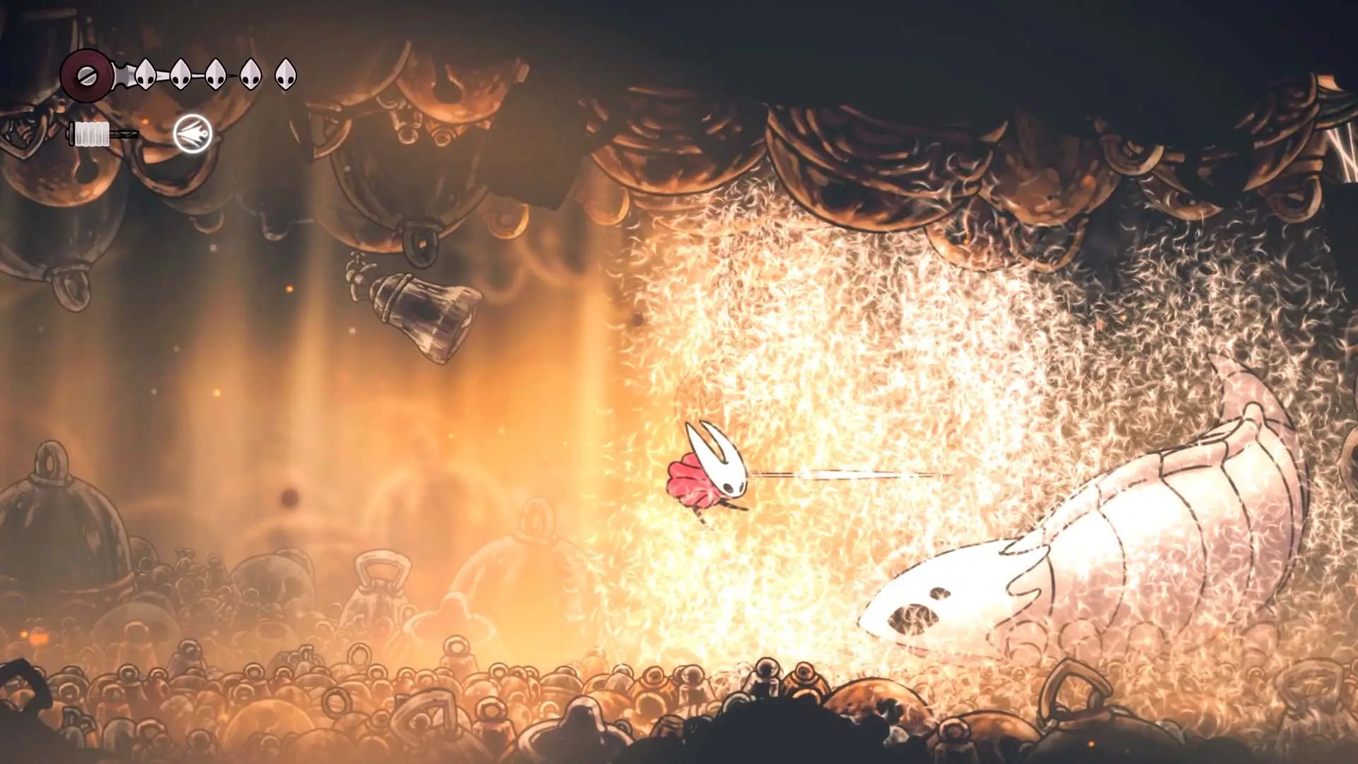 Hollow Knight: Silksong. Как пройти босса Bell Beast без смертей - изображение