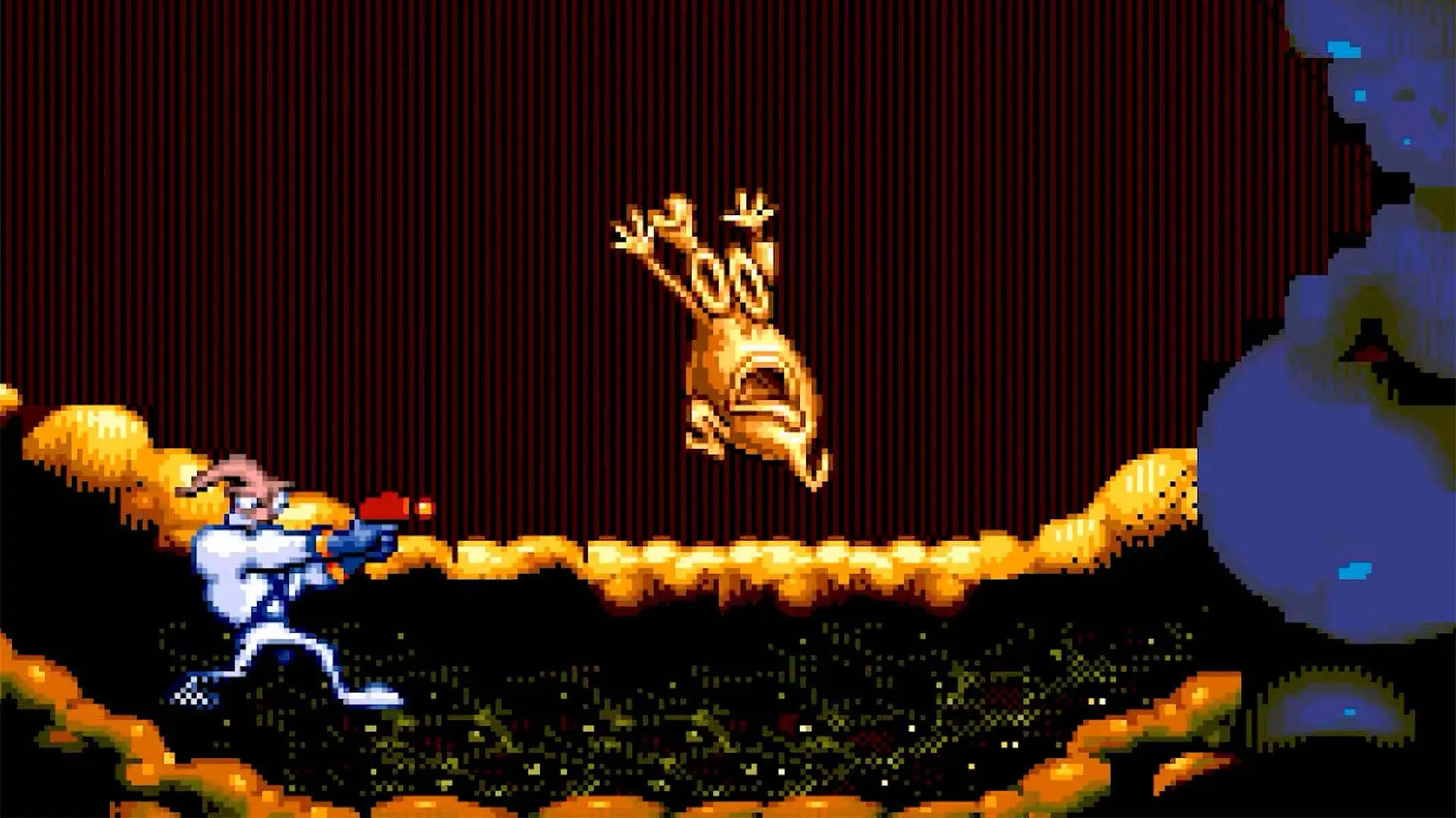 Мазохизм. Earthworm Jim. Почувствуй себя жалким червём - изображение