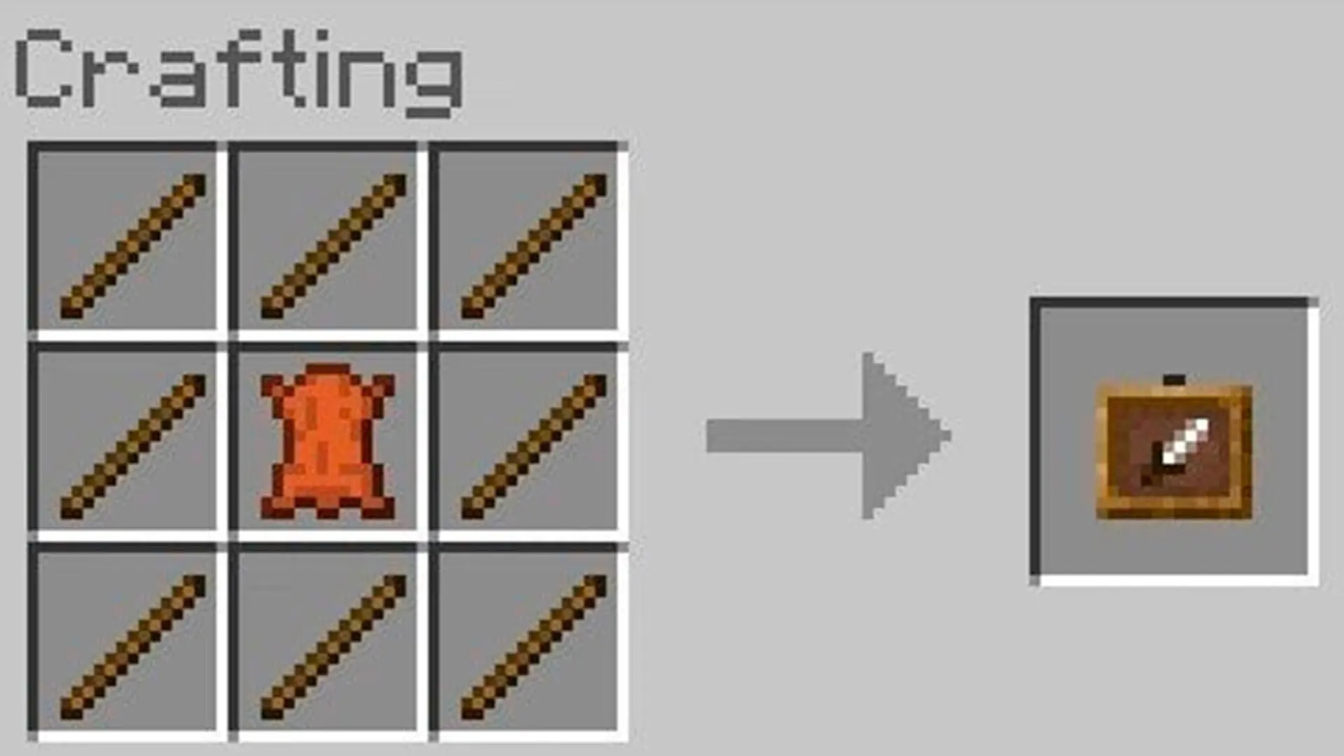 Minecraft. Как сделать рамку - изображение