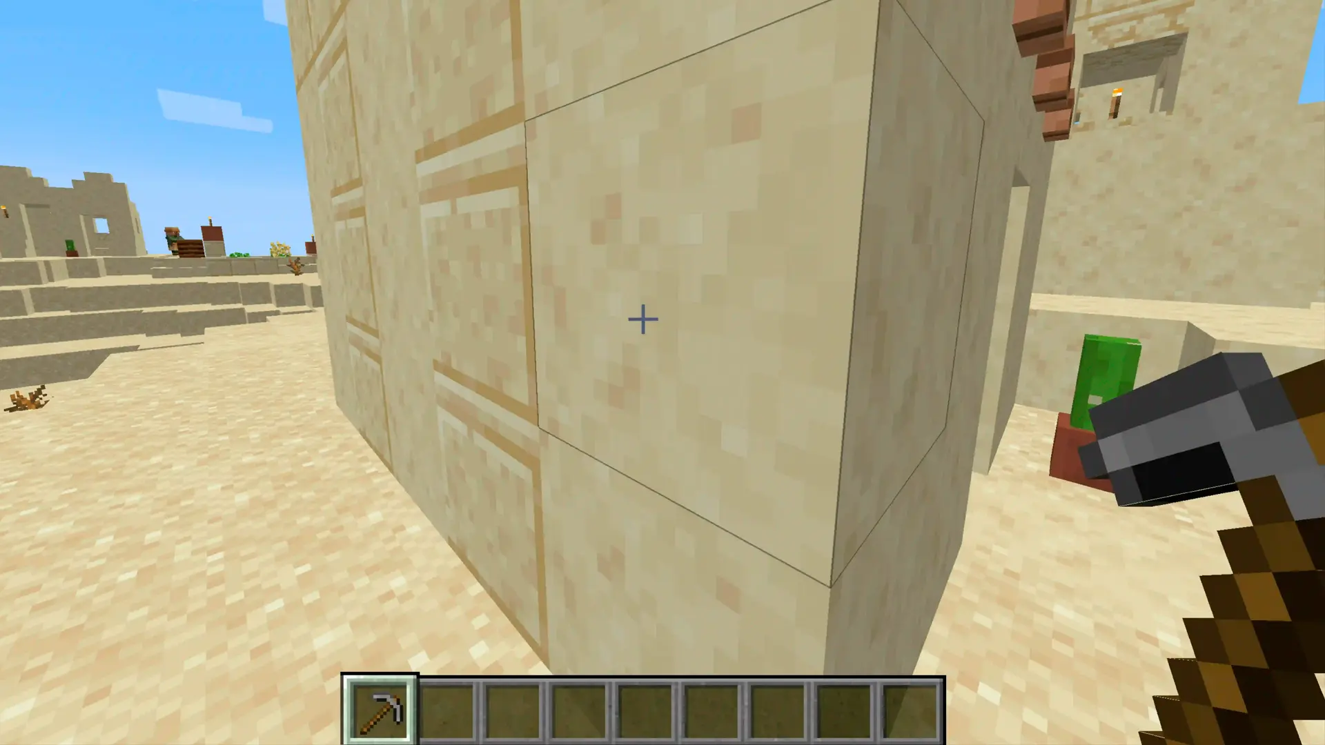 Minecraft. Как сделать гладкий песчаник: крафт и применение - изображение