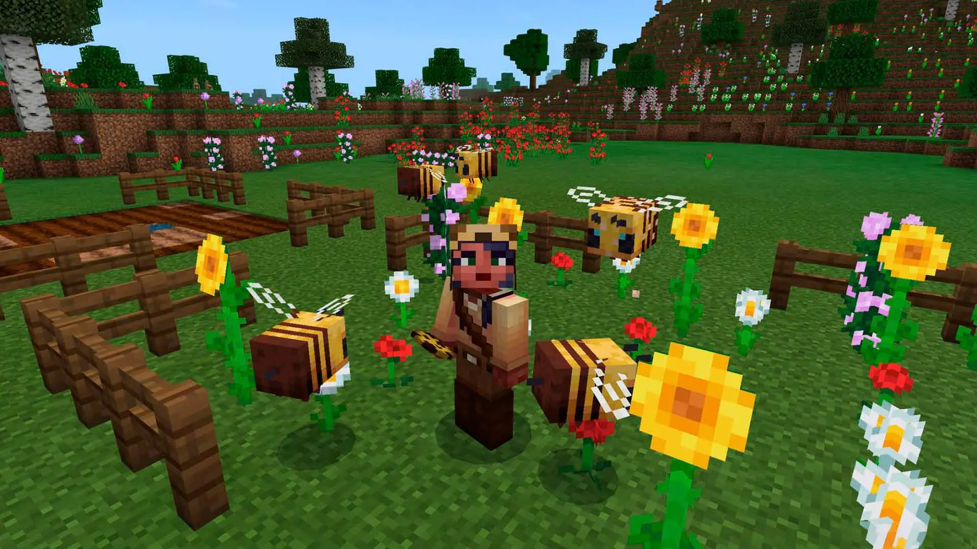 Minecraft. Как сделать пчелиный улей - изображение