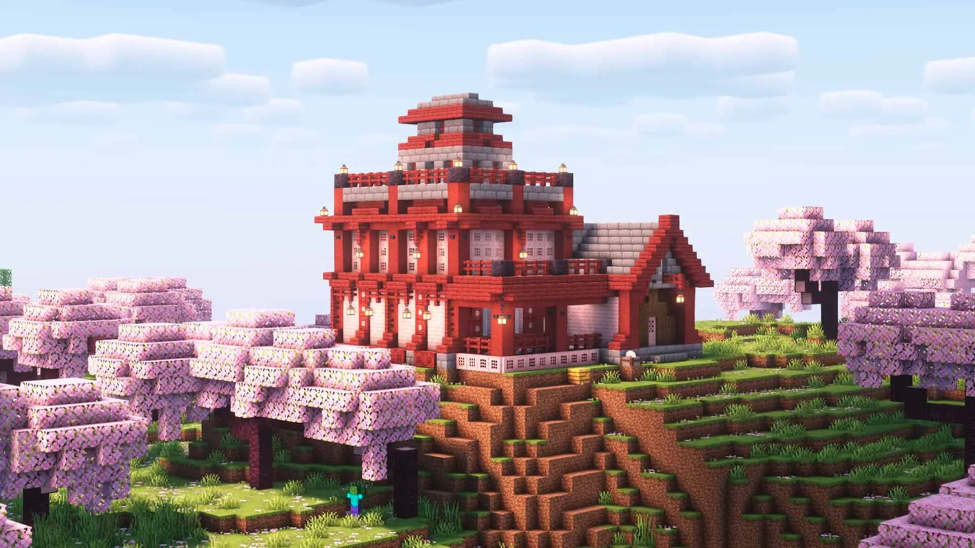 Minecraft. Вдохновляющие идеи для домов и локаций - изображение