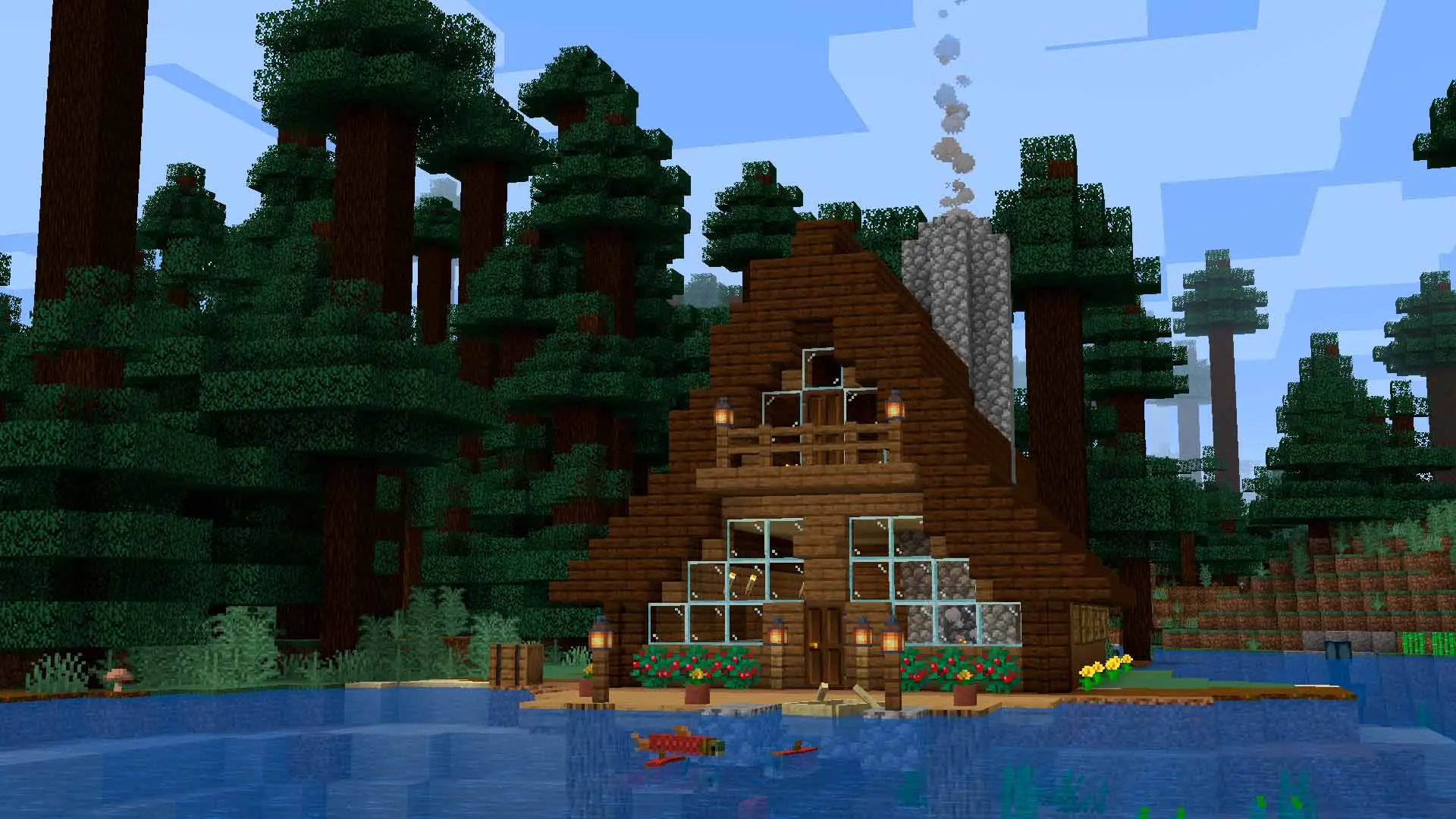 Minecraft. Вдохновляющие идеи для домов и локаций - изображение