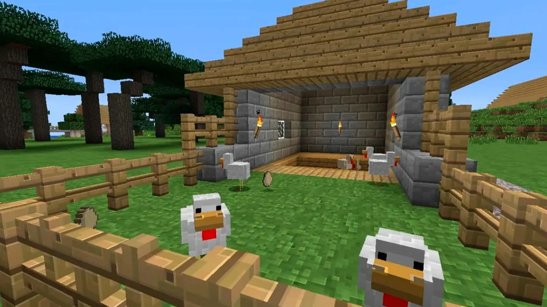 Minecraft. Как скрафтить забор: полный разбор применения - изображение