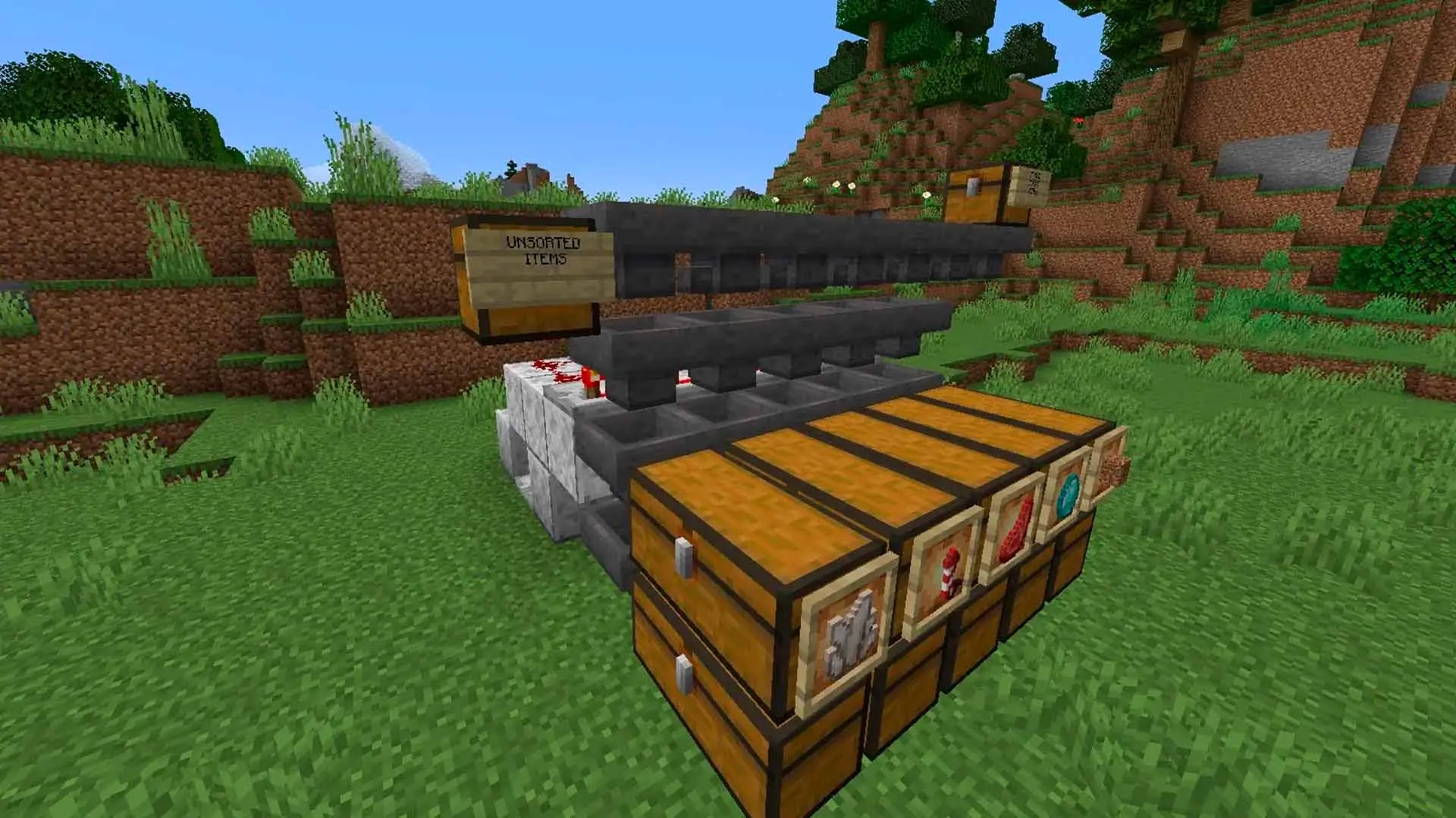 Minecraft. Как сделать рамку - изображение