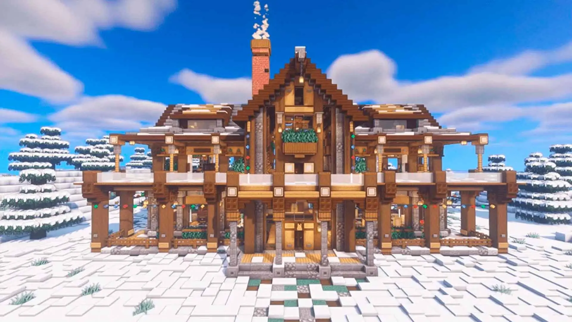 Minecraft. Вдохновляющие идеи для домов и локаций - изображение