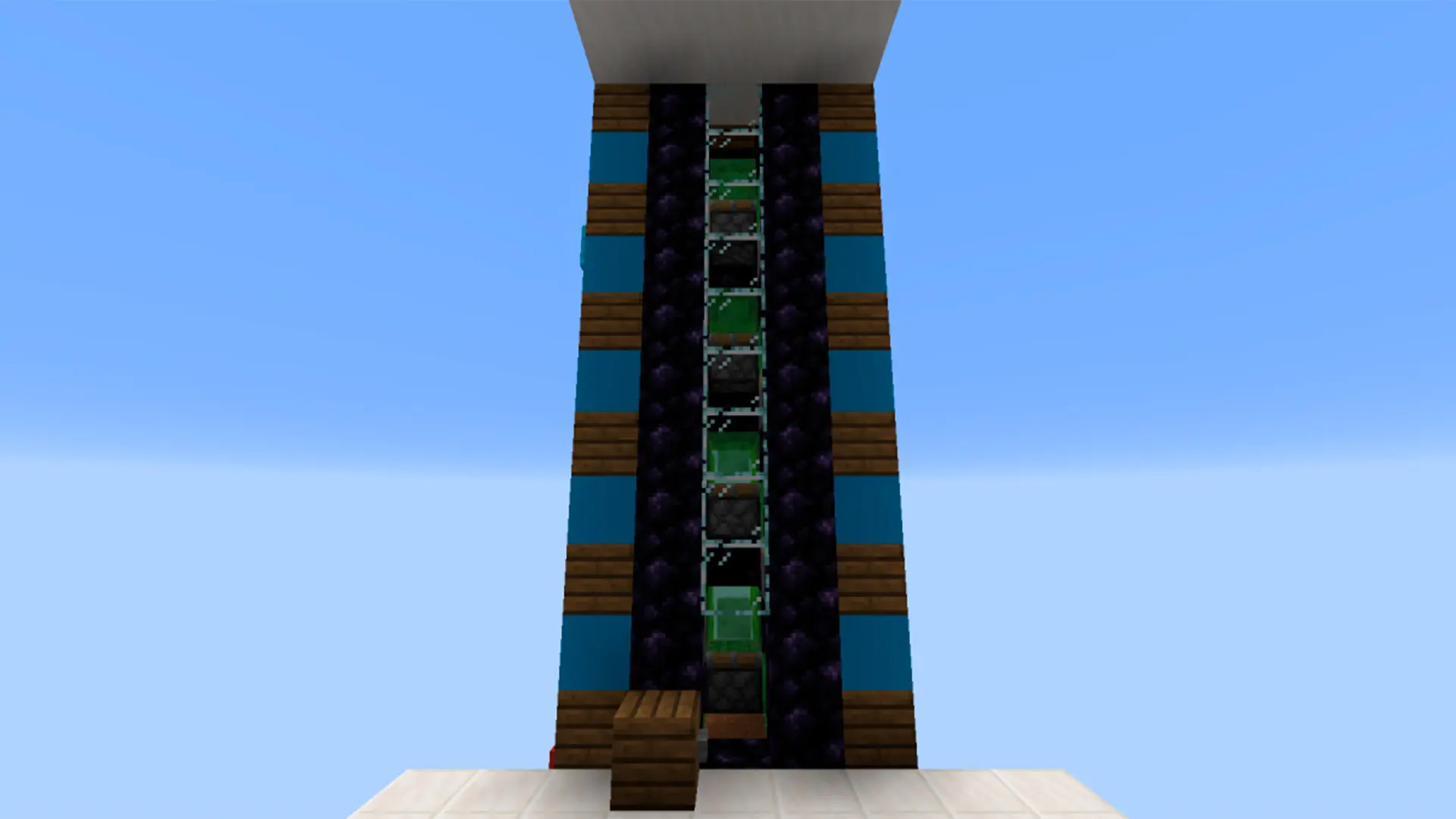 Minecraft. Как сделать лифт - изображение