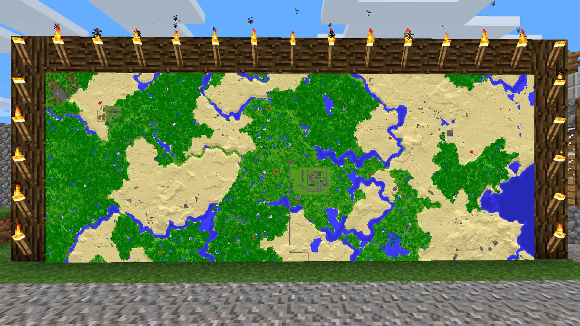 Minecraft. Как сделать рамку - изображение