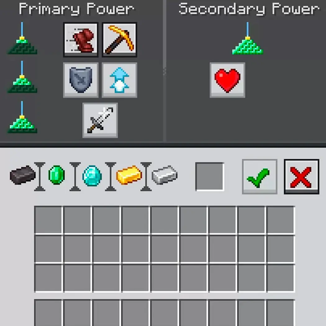 Minecraft. Как сделать маяк и пирамиду - изображение