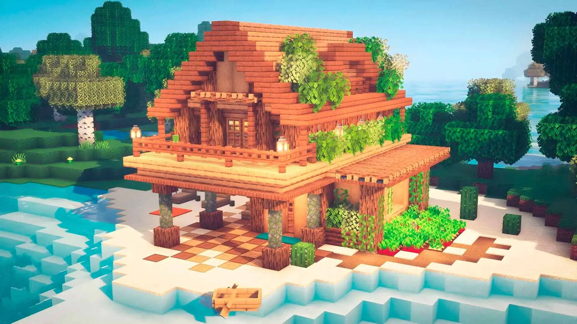 Minecraft. Вдохновляющие идеи для домов и локаций - изображение