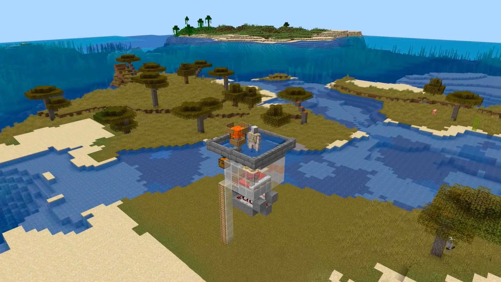 Minecraft. Как построить ферму железа: рабочая схема - изображение