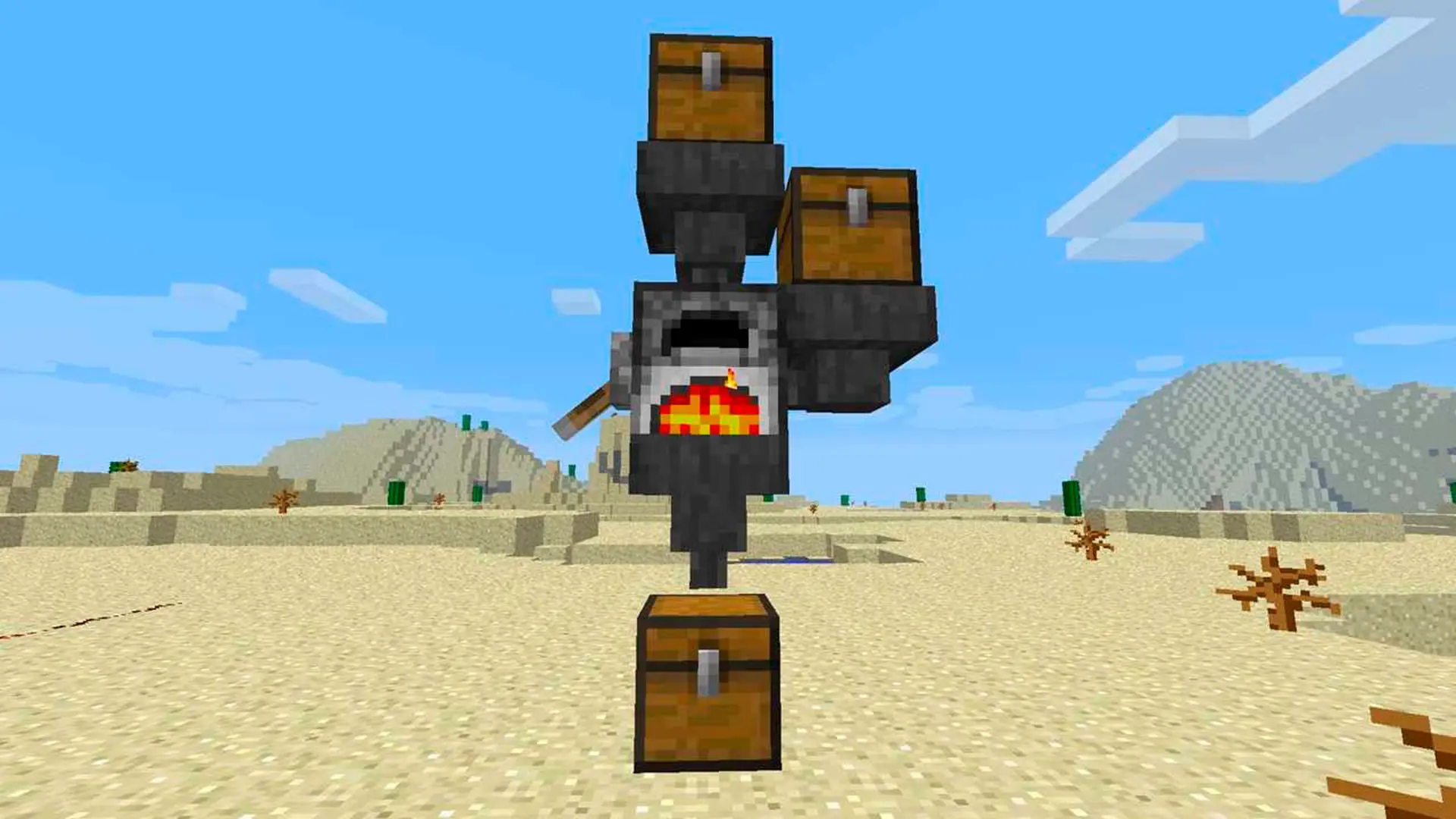 Minecraft. Как сделать воронку - изображение