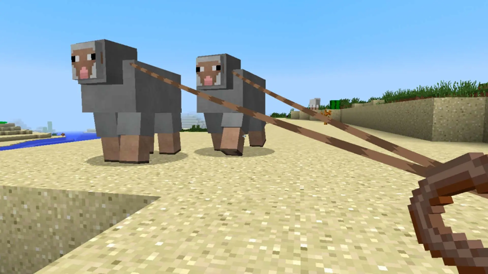 Minecraft. Как сделать поводок: крафтим, приручаем, привязываем - изображение