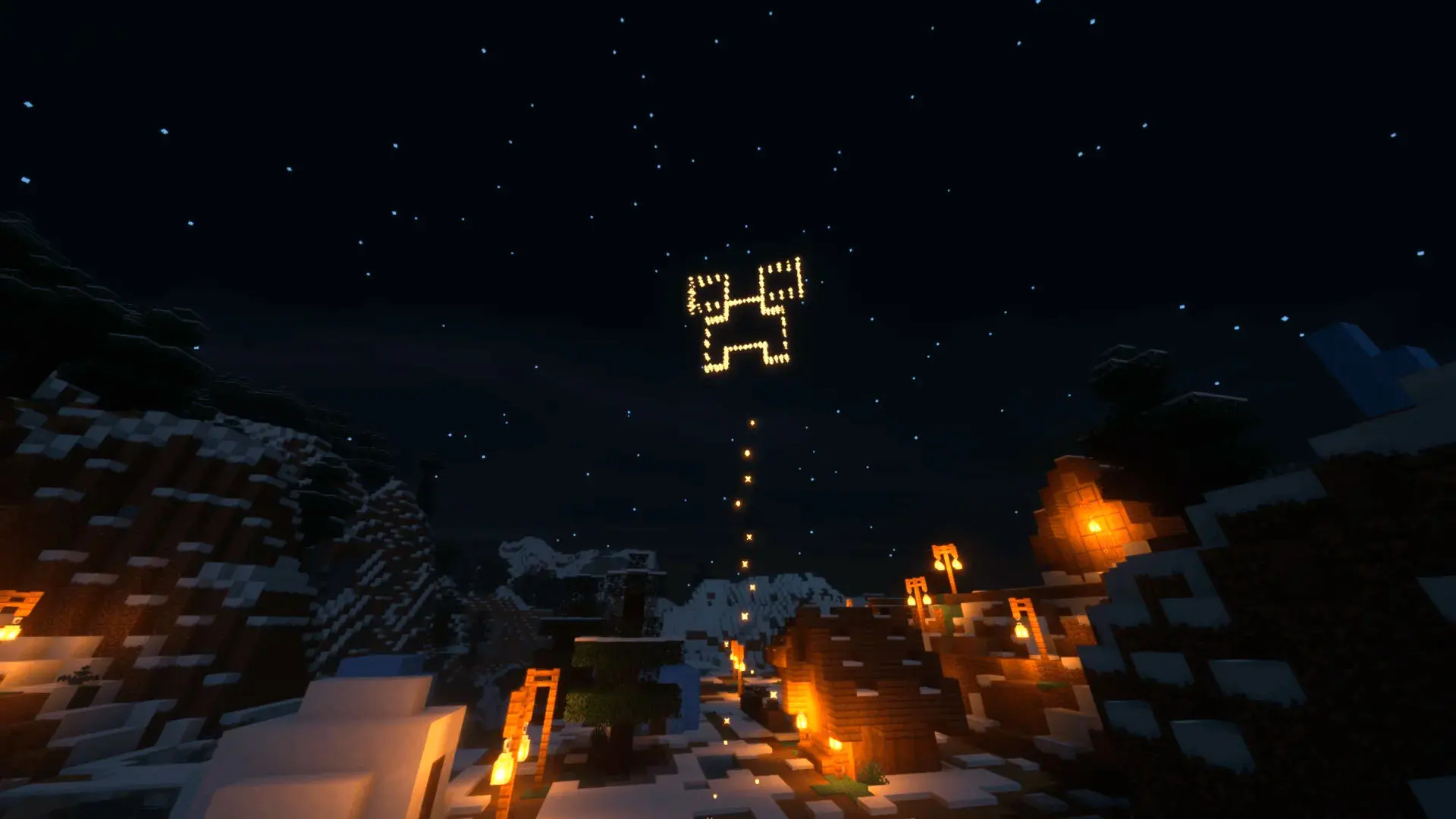 Minecraft. Как скрафтить и настроить фейерверк - изображение