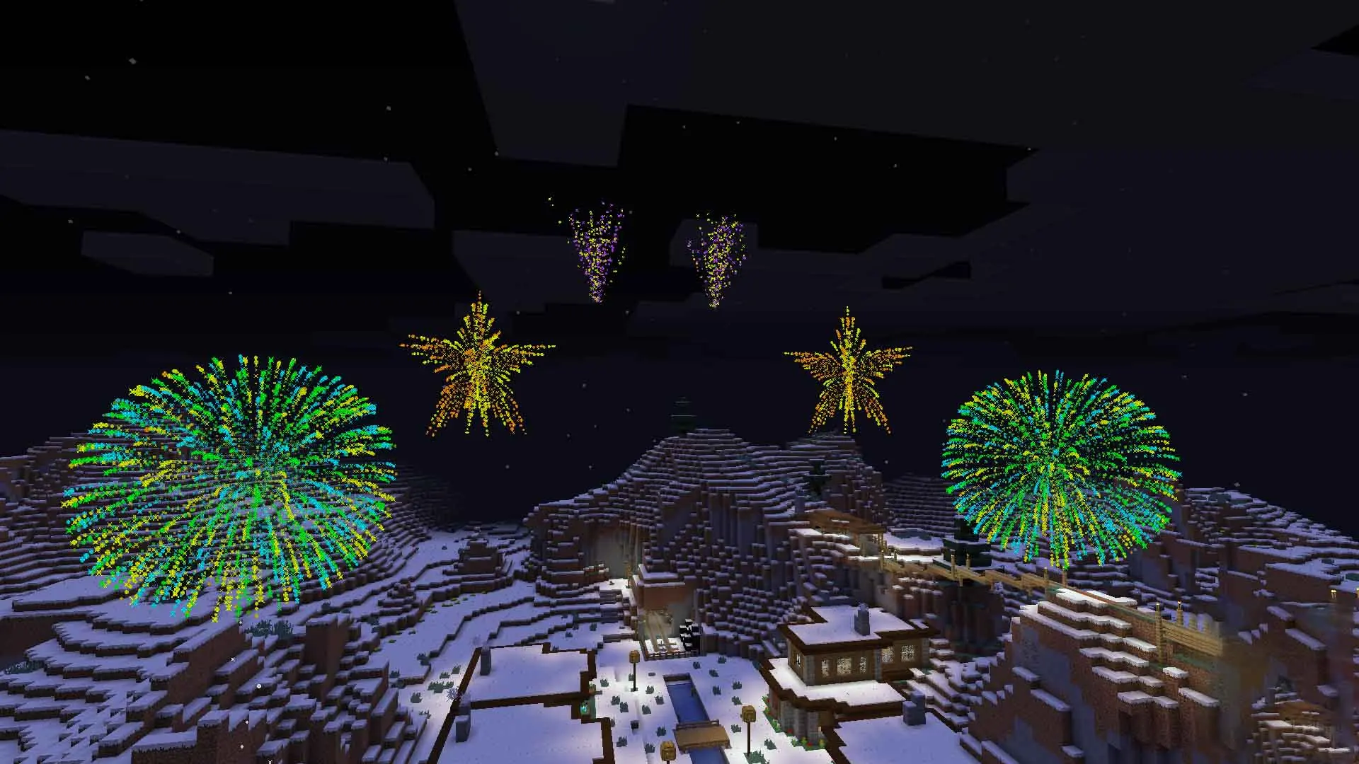 Minecraft. Как скрафтить и настроить фейерверк - изображение